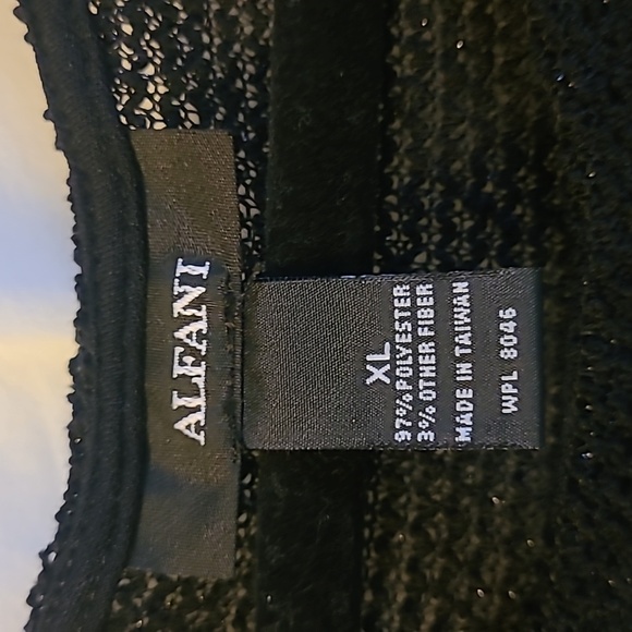 Alfani tunic, xl, black - Picture 2 of 5